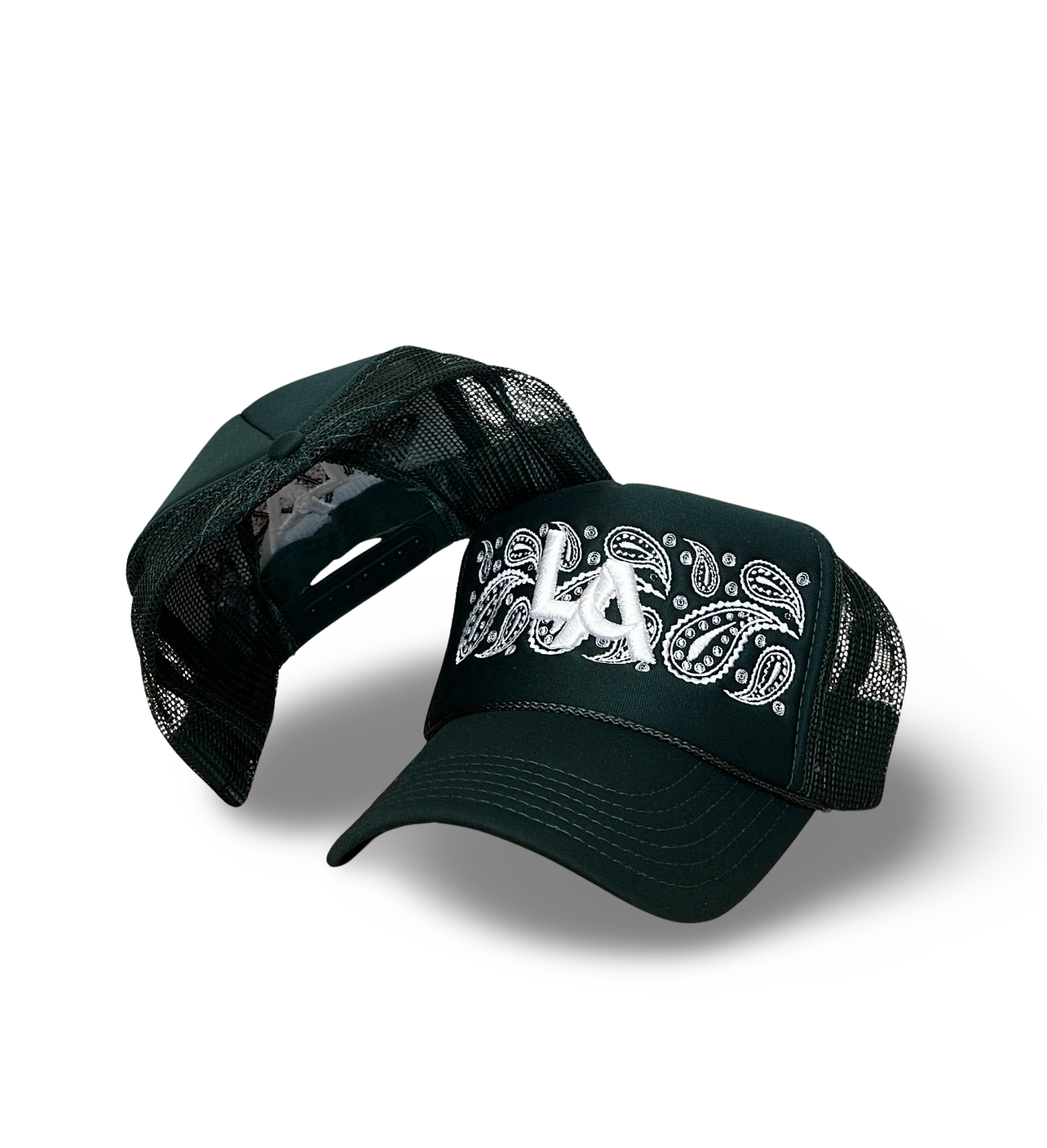 Forest Green Trucker Moon LA