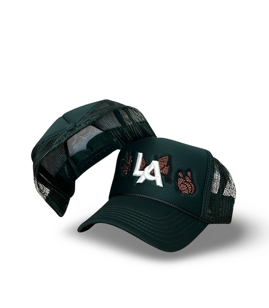 Forest Green Trucker Moon LA